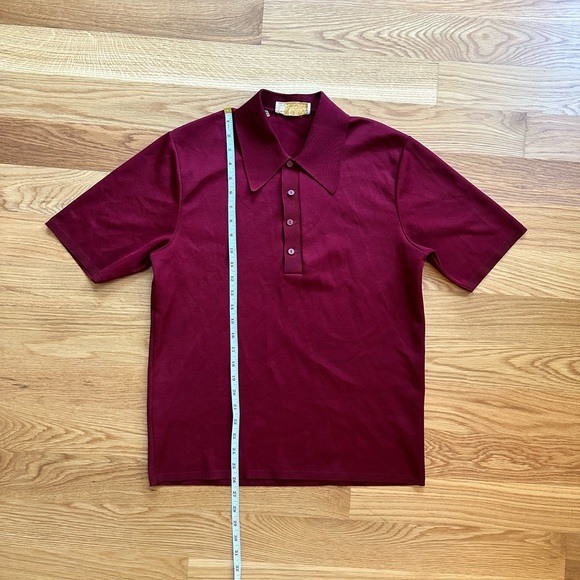 Vintage Short Sleeve Quarter Button Up - Picture 1 of 9
